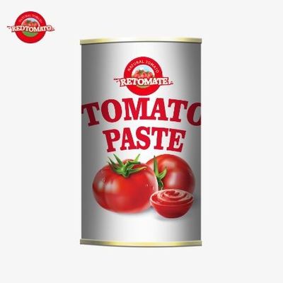 FDA dễ mở nắp giới thiệu chất lượng cao hơn 140g cà chua đóng hộp