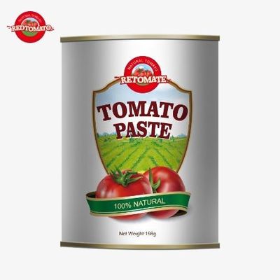 Bột cà chua đóng hộp 198g tuân thủ tiêu chuẩn ISO HACCP và BRC cũng như FDA