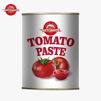 Bột cà chua đóng hộp 198g tuân thủ tiêu chuẩn ISO HACCP và BRC cũng như tiêu chuẩn sản xuất của FDA