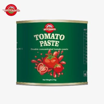 210g Bột cà chua luôn đáp ứng tiêu chuẩn chất lượng quốc tế ISO HACCP BRC và FDA