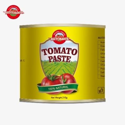 Món cà chua 210g chúng tôi cung cấp phù hợp với tiêu chuẩn thực phẩm ISO HACCP và BRC của FDA