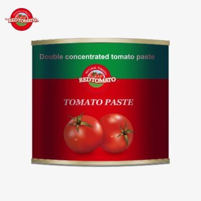 210g bột cà chua đóng hộp đáp ứng các tiêu chuẩn an toàn thực phẩm được công nhận trên toàn thế giới bao gồm FDA ISO HACCP và BRC