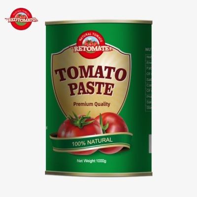 Nhà sản xuất của 1000g lon lon rỗng trống để đóng gói bột cà chua lon