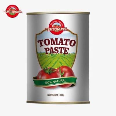 Nhà sản xuất của 1000g trống lon thiếc để đóng gói hộp cà chua paste