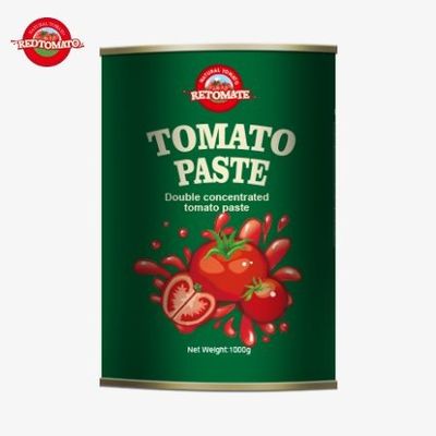 Nhà sản xuất của 1000g lon thiếc để đóng gói bột cà chua