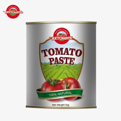 Bột cà chua đóng hộp 3kg trong 28-30% Brix với giá tốt nhất tại nhà máy