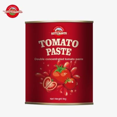 3kg cà chua đóng hộp của chúng tôi đáp ứng các tiêu chuẩn sản xuất được thiết lập bởi ISO HACCP BRC và FDA