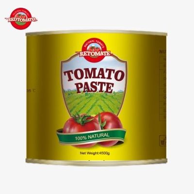 Mới cho năm 2024: giới thiệu 4.5kg Easy Open Aseptic Organic Tomato Paste với nồng độ Brix gấp đôi 28-30%