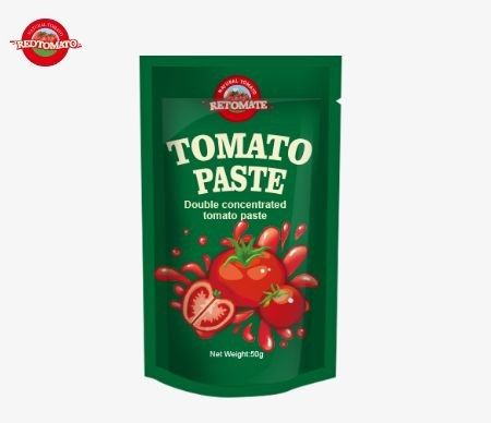 Thức ăn tiện lợi Thịt cà chua trong đứng 50g Double tập trung