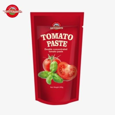 Chứng chỉ FDA cho 200g bột cà chua nồng độ gấp đôi trong túi đứng