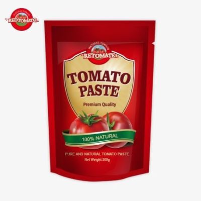 500g Stand-up Sachet of Tomato Paste cung cấp gói thuận tiện và hương vị tuyệt vời