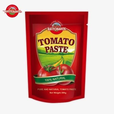 500g Stand-up Sachet of Tomato Paste cung cấp gói thuận tiện và hương vị tuyệt vời