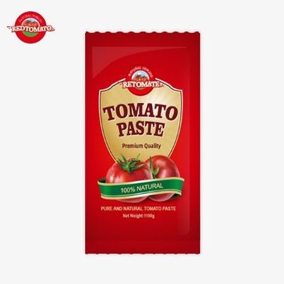OEM túi nhỏ cà chua ketchup 30g vị ngọt và chua hương vị tự nhiên tinh khiết tiêu chuẩn ISO HACCP BRC FDA