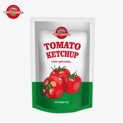 Thẻ 70g tiện lợi Ketchup đáp ứng tiêu chuẩn quốc tế được cung cấp ở giá nhà máy
