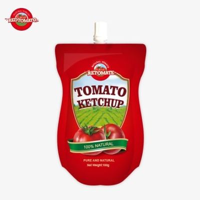 Trung Quốc OEM giá nhà máy 100g ngọt và chua túi ketchup túi tất cả các hương liệu tự nhiên