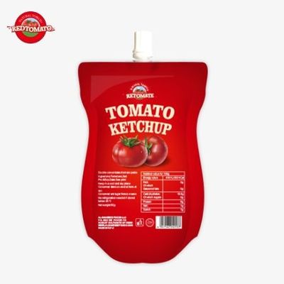 100g Sweet And Sour Natural Ketchup Sachet OEM Trung Quốc Giá nhà máy Tiêu chuẩn HACCP FDA