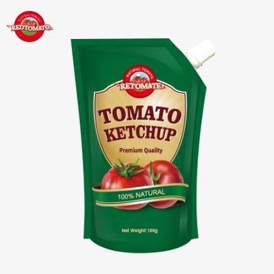 OEM 100g Natural Sachet Ketchup HACCP FDA Tiêu chuẩn Trung Quốc Giá nhà máy