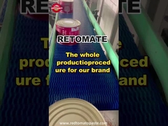 Nhà máy cà chua cung cấp bột cà chua đóng hộp với đóng gói trong hộp 2200g, đảm bảo chất lượng cao tươi